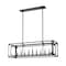 Z-Lite Easton Linear Chandelier, 9-Light, 13 In.W x 44 In.L x 13 In.H, Matte Black/Matte Black 3038-9L-MB - alternate 4